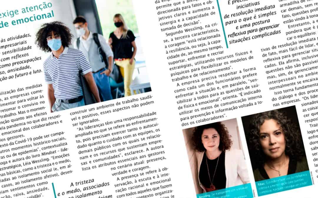 Káritas Ribas fala sobre saúde emocional para a Contas em Revista